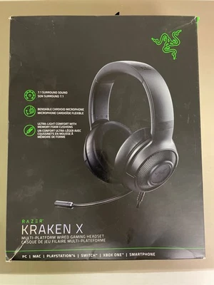 Razer Kraken X Gaming Headset 1 - Image 1 of 3