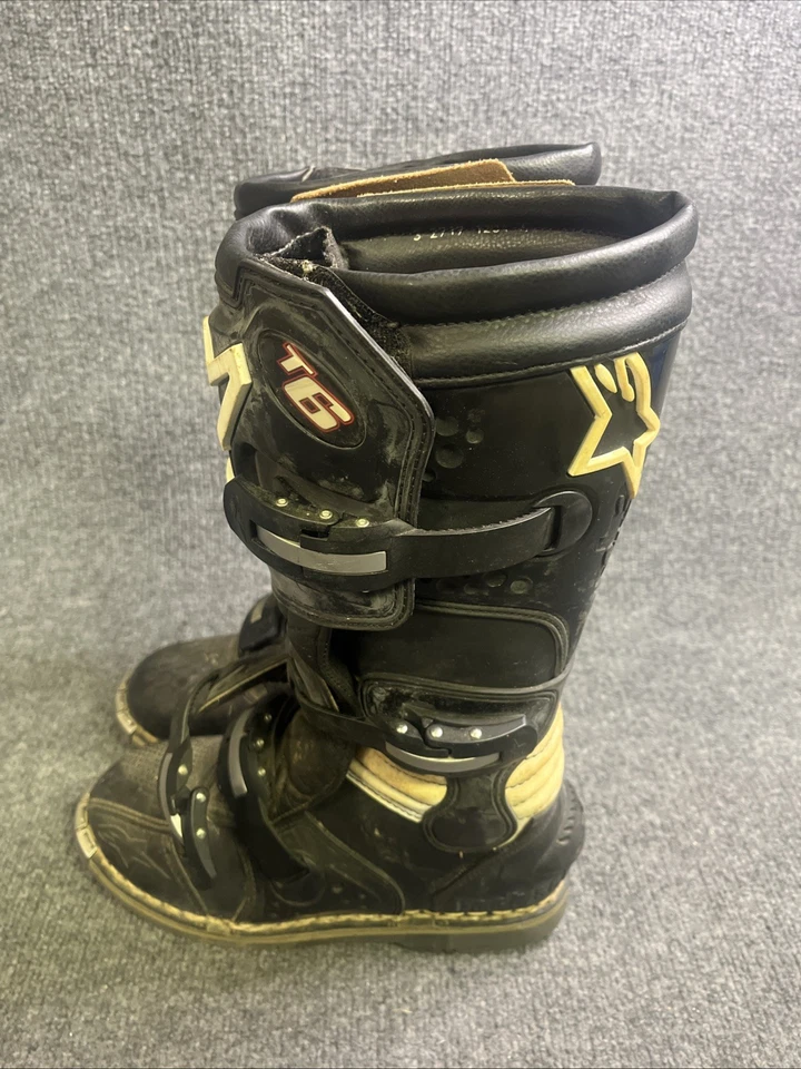 Alpinestars TECH 6 T6 Off Road Dirt Bike Motocross Boots Men’s Sz 7 (Flaw) - Image 1 of 4