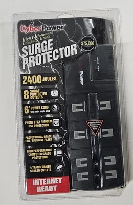 Cyberpower 850 Surge Protector - Image 1 of 2