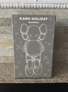 KAWS Holiday Shanghai Moon Grey Vinyl Figure 2024 - New & 100% Authentic - Picture 1 of 3