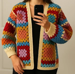 Crochet pattern Only Cardigan - for any yarn weight & colour - All Sizes - Picture 1 of 2