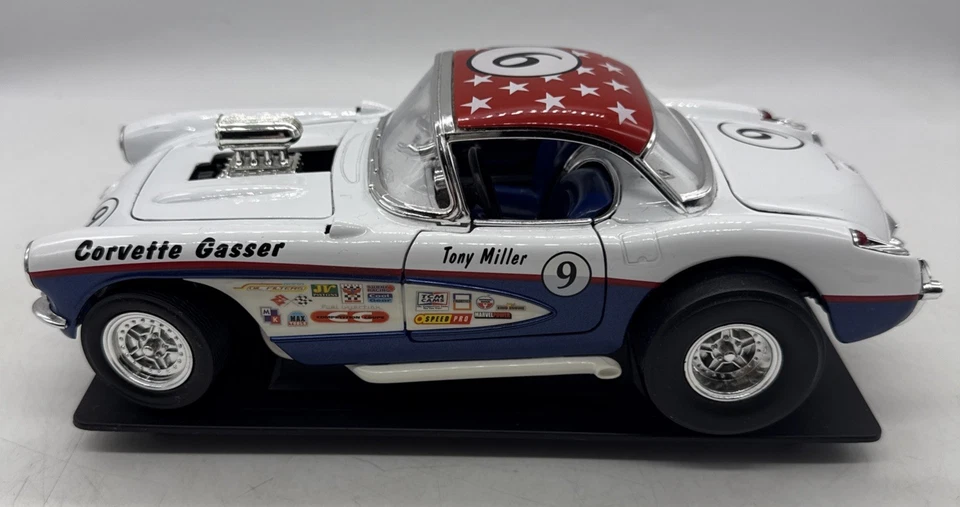 1:18 ROAD SIGN 1957 Chevrolet Corvette Gasser #9 Тони Миллер - 1/18 - Изображение 1 из 4
