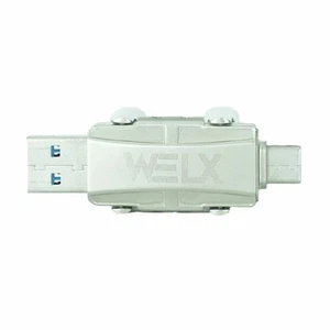 Welx Ultrafast 128GB Dual USB-C & USB-A Drive - Photo 1/1