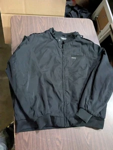 Members Only Black Bomber Jacket. Size 3X - Picture 1 of 3
