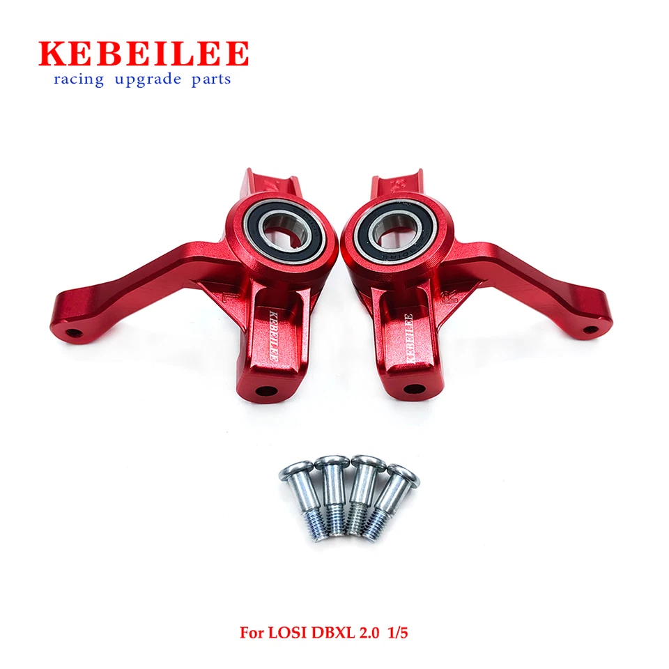 KEBEILEE CNC Aluminum7075 Front steering hub spindle L&R For LOSI DBXL DBXL-E2.0 - Image 1 of 1