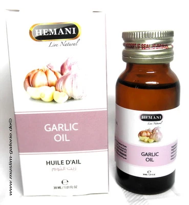 Original Hemani Knoblauch Öl 30 ml Garlic Oil Haaröl *Haarausfall+ Haarwuchs*