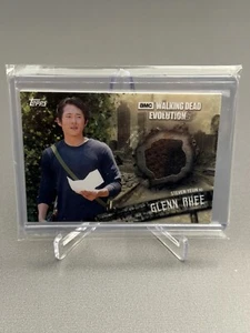 2017 Topps The Walking Dead Evolution Relic Card Glenn Rhee 41/50 - Picture 1 of 2