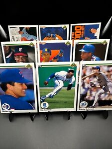 1990 Upper Deck Baseball - Best Cards Lot - NM/MINT! - Freshly Pulled