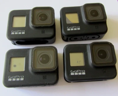 4 X GOPRO HERO8 Noir Action Caméras - Photo 1/4