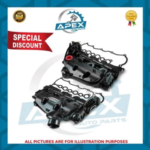LAND ROVER JAGUAR 306DT 3.0 TDV6 LEFT + RIGHT ROCKER VALVE COVERS XF E-PACE NEW - Picture 1 of 1