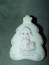 Precious Moments May Your Christmas Be Delightfull Night Light 1994