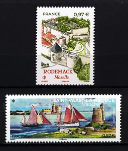 FRANCE 5407 & 5409 RODEMACK, SAINT-VAAST, 2020, NEUFS xx, TRES BEAUX - Imagen 1 de 1