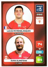 PANINI Adrenalyn XL Rugby 2020-2021 Pro D2 #282 PEYRESBLANQUES OLMSTEAD Biarritz
