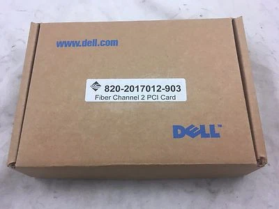 QLOGIC DELL FTRJ8519F1KNL-QL 820-2017012-903 Fiber Channel 2 PCI Card - Image 1 of 4