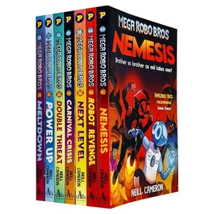 Mega Robo Bros Series Volume 1-7 Books Collection Set By Neil Ca | Neill Cameron - Picture 1 of 1