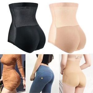 Seamless Butt Lift Body Shaper High Waist Padded Lifter Pants Hip Up Shapers