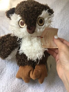 Bunnies By The Bay Brown and White Plush Owl - Picture 1 of 8
