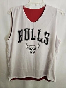 Chicago Bulls Reversible Jersey Tank Top Shirt Size Medium - Picture 1 of 6
