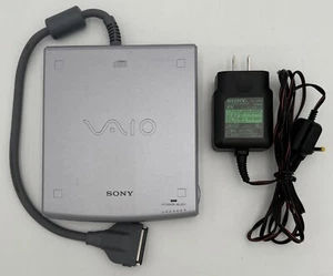 SONY VAIO PCGA-CD5 External CD-ROM Drive Player - Used, Great Condition - TESTED - Picture 1 of 7