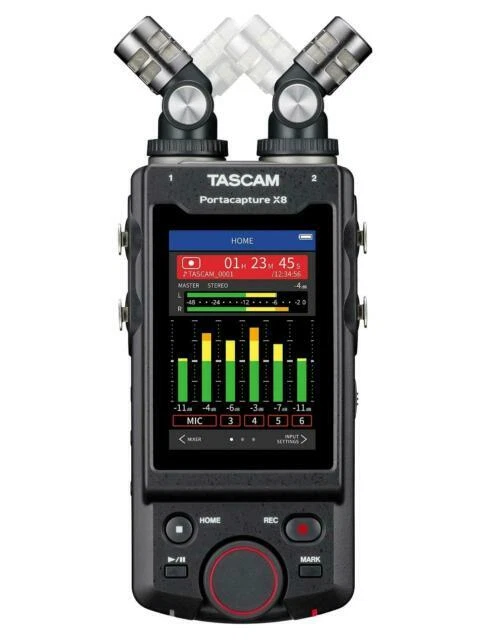 TASCAM Portacapture X8 Registratore Palmare Multitraccia - Nero