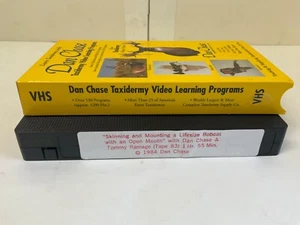 TESTED Dan Chase Taxidermy VHS Skinning & Mounting a Lifesize Bobcat *Open Mouth - Picture 1 of 10