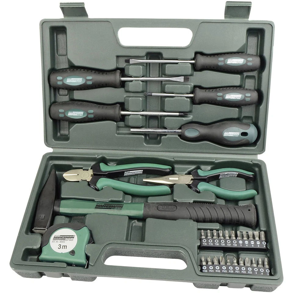 Brüder Mannesmann M29031 Tool Kit 31-Piece Set in Practical Case - Image 1 of 1