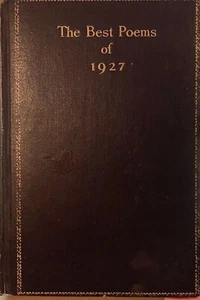 The Best Poems of 1927 (Hardcover, 1928) L.A.G. Strong - Picture 1 of 2
