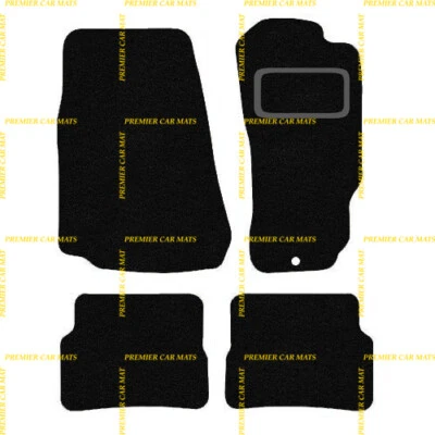 FITS MAZDA RX8 2003 TO 2012 TAILORED BLACK CARPET CAR FLOOR MATS SET (1 CLIP) - Image 1 of 4