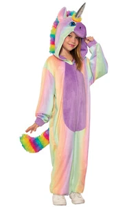 Rainbow Unicorn Jumpsuit Child Costume (Medium) - Picture 1 of 1