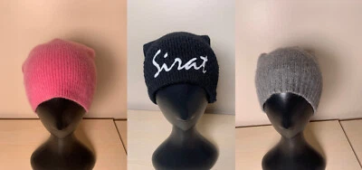 Lote de 3 gorros para mujer Slouchy OS: negro, rosa y gris Foto 1 de 4