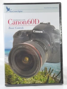 Blue Crane DVDs Canon EOS 60D, Basic Controls + Advanced Topics, NEW and SEALED - Picture 1 of 4