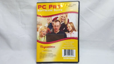 PC Pro Software Suite PC Treasures - Photoshope, Corel, Quicken, McAfee & More - Image 1 of 3