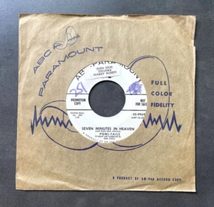 7" Pony-Tails - Seven Minutes In Heaven - US ABC Promo - Imagen 1 de 1