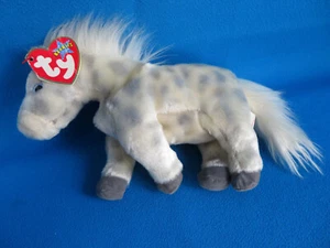 LIGHTNING PONY APPALOOSA HORSE PLUSH soft toy ❤️ TY BEANIE BABIES vintage 2002 - Picture 1 of 7