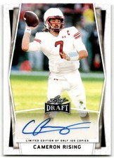 2022 Leaf Draft #BA-CR1 Cameron Rising /100 Autographs