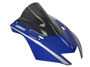 Yamaha YZF-R6 17-18 pantalla de doble burbuja humo oscuro - Imagen 1 de 1
