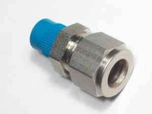 1 - Swagelok Verbinderverschraubung, 1/2" Rohr x 1/4" Außengewinde NPT, SS-810-1-4 - Bild 1 von 3