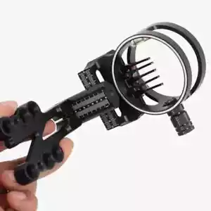 SPG 5-pin SPO19 Compound Bow Sights Adjustable Ultra Light Archery Clear scale - Picture 1 of 7