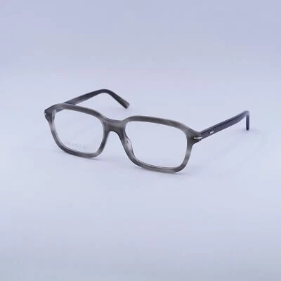 Óculos Gucci GG1446O 003 cinza Havana 56mm novo e autêntico - Imagem 1 de 4