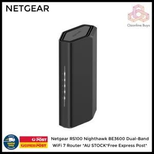 Netgear RS100 Nighthawk BE3600 Dual-Band WiFi 7 Router *AU STOCK*Free Express Po - Picture 1 of 1