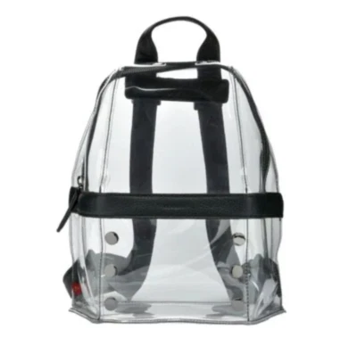 NWT Hammitt Hunter Medium Clear Backpack - Black - Изображение 1 из 4