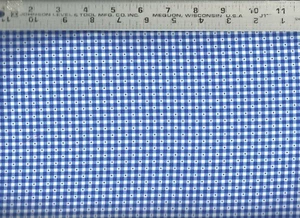 Quilting Treasures ~ Blue Gingham - Sorbet 23691Y~ 100% Cotton Quilt Fabric BTY - Picture 1 of 1
