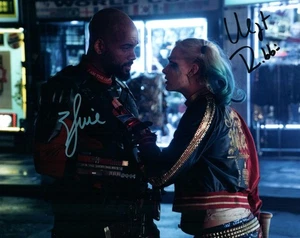 Will Smith Margot Robbie handsigniertes signed 8x10 Foto Bild und COA - Bild 1 von 1