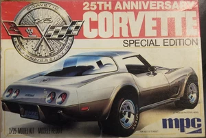MPC 1978 Chevy Corvette 25th Anniversary 2 in 1 Spec. Ed 1:25 Model Kit 1-3708 - Picture 1 of 12
