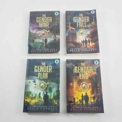 Lot of 4 The Gender Game Books 4-7 by Bella Forrest Paperback - Image 1 of 4