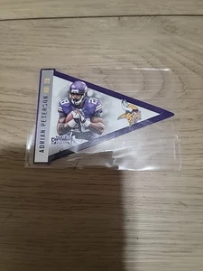 2015 Panini Contenders Card #P36 Adrian Peterson Pennant Minnesota Vikings - Bild 1 von 1