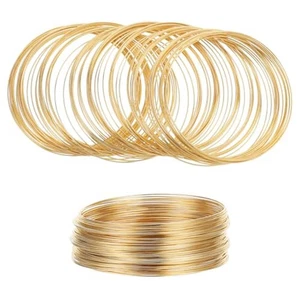 Alambre de joyería de 100 lazos, alambre de memoria para hacer joyas pulseras abalorios7613 - Imagen 1 de 7