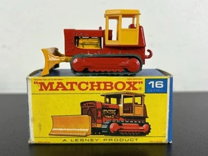 Vintage Matchbox Lesney No. 16 Case Tractor w/ F Style Box - Brand New NOS - Picture 1 of 15