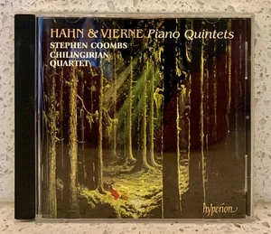 REYNALDO HAHN • LOUIS VIERNE Piano Quintets (CD, Hyperion) COOMBS • CHILINGIRIAN - Imagen 1 de 3