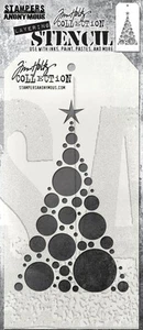 3 Pack Tim Holtz Layered Stencil 4.125"X8.5"-Modern Tree THS-1GHV2 - Picture 1 of 1